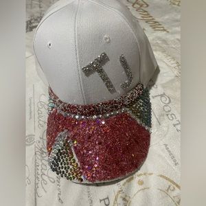 Custom hats and custom press on nails or nail services any design